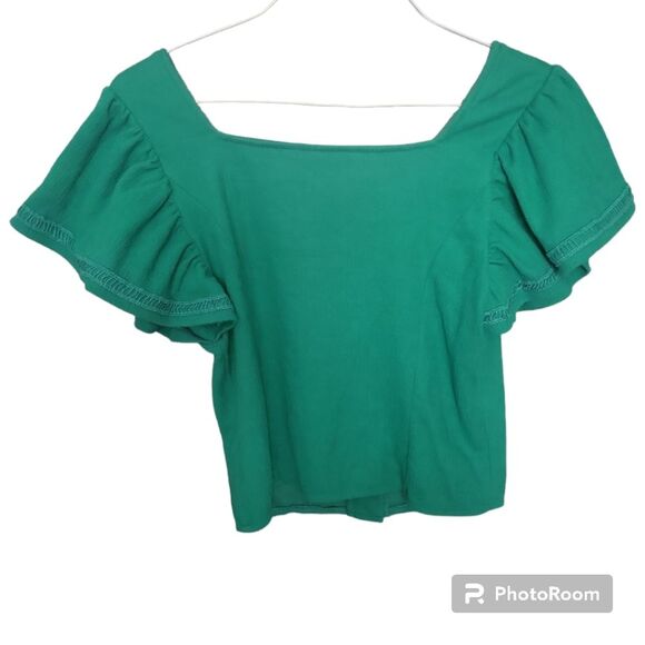 Dolan Left Coast Structured Flutter Top - S - Picture 6 of 11